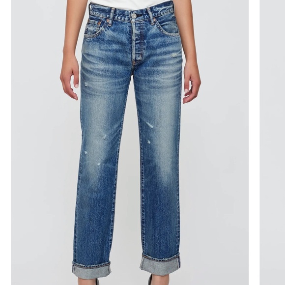 Moussy Denim - Classic Blue Aquebogue Straight-Leg Women’s Jeans